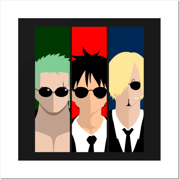 Reservoir Trio Wall Art by RafGL